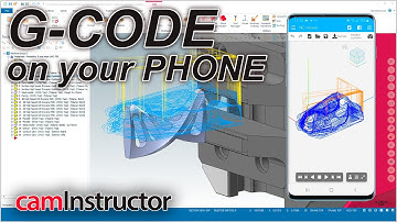 Use your phone as a g-code editer and backplotter!