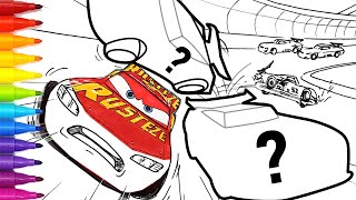 Compilation - McQueen vs Next-Gen Racers . CARS 3 2.0 Drawing and Coloring Pages | Tim Tim TV