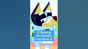 EVERY Bandit Heeler RANKED 🐶🐶 #bluey #blueyfandom #banditheeler #ranking #memes