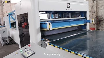JK-CR4 Mattress Compression Fold Roll-Packing Machine