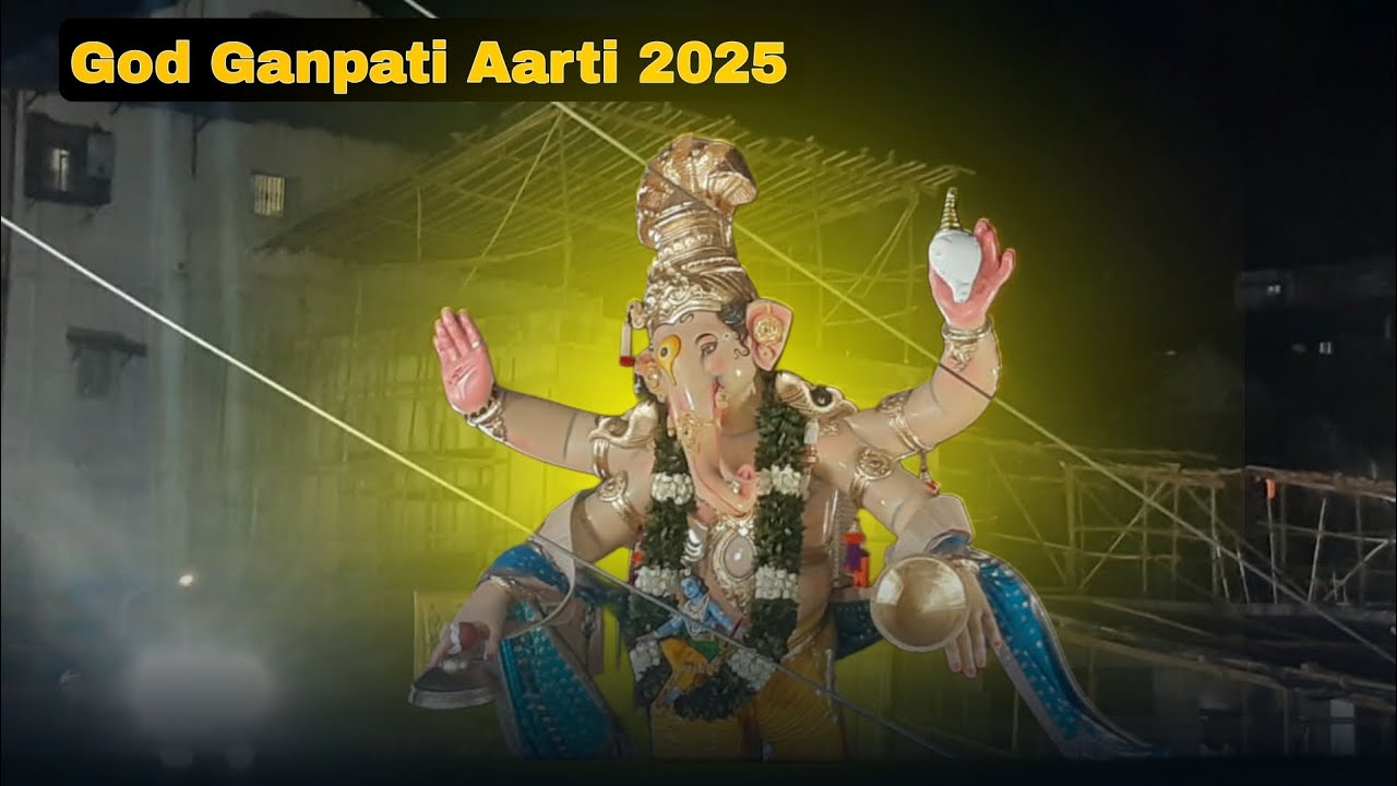 Thakurdwar Special Aarti | Akhil Chandanwadi God Ganpati 2025 आगमनाच्या स्वागताची आरती 