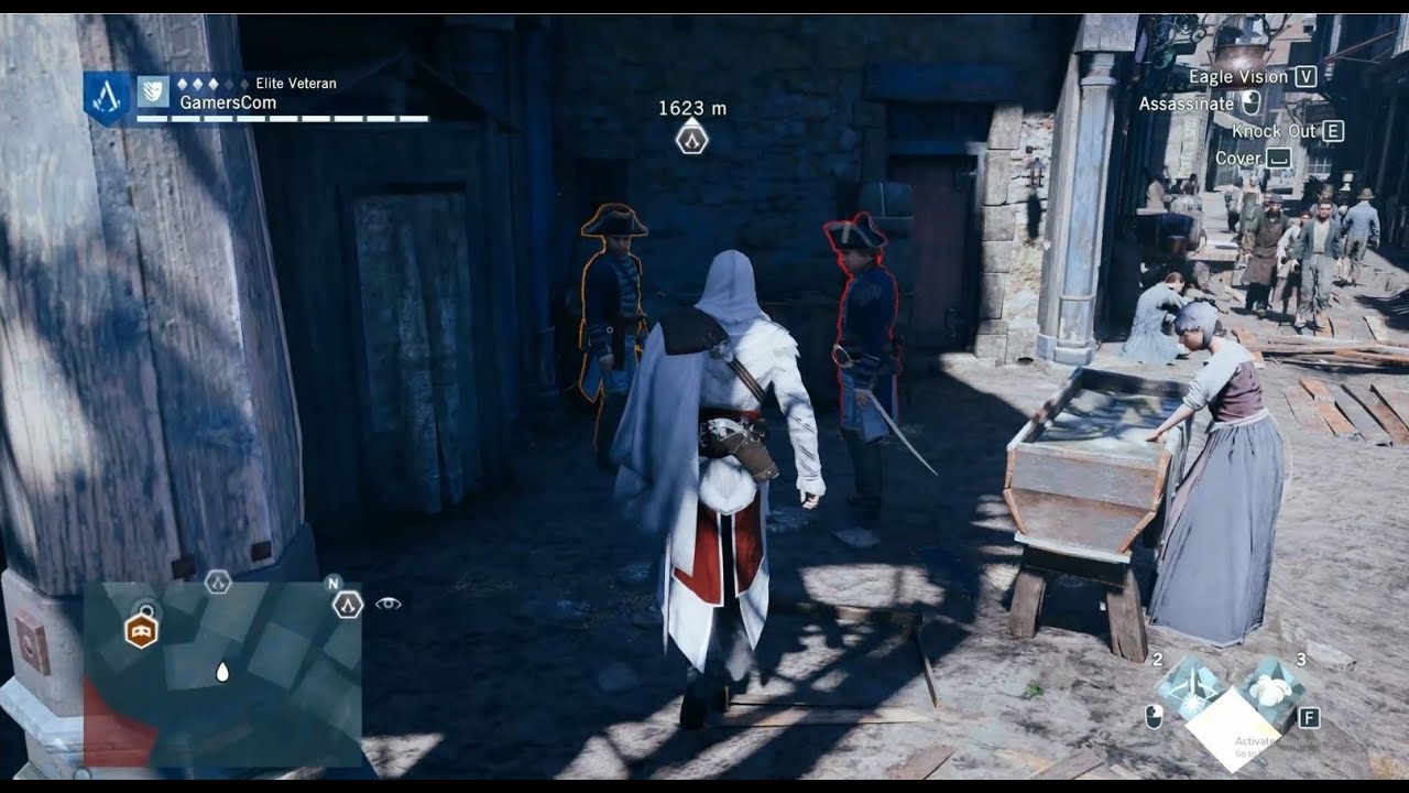 Master Ezio Is Intelligent In Assassinations | AC Unity Gameplay # ...