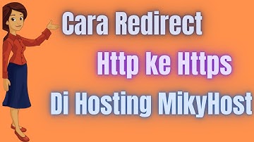 Cara Redirect http ke https di Hosting MikyHost