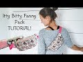 The CUTEST fanny pack - Tutorial!!