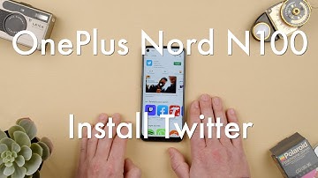 How to Install Twitter on a OnePlus Nord N100 Phone || OnePlus Nord N100