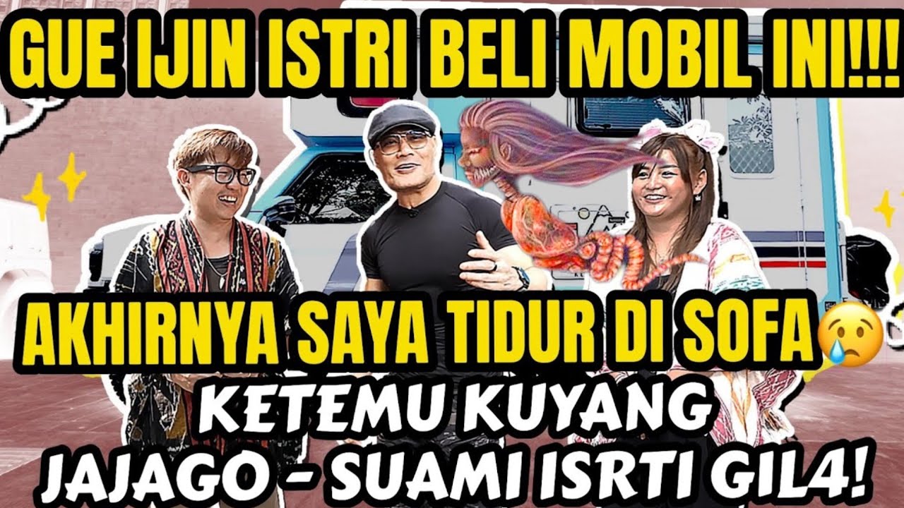 KETEMU KUYANG, DIAJAKIN NGOBROL, JAJAGO- SUAMI ISTRI CAMPER VAN...