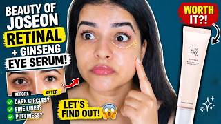 Beauty of Joseon Retinal + Ginseng Eye Serum Review | Beauty of Joseon Eye Cream | Worth the Hype?