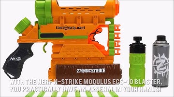 Nerf n Strike Modulus ECS 10 Blaster  Review