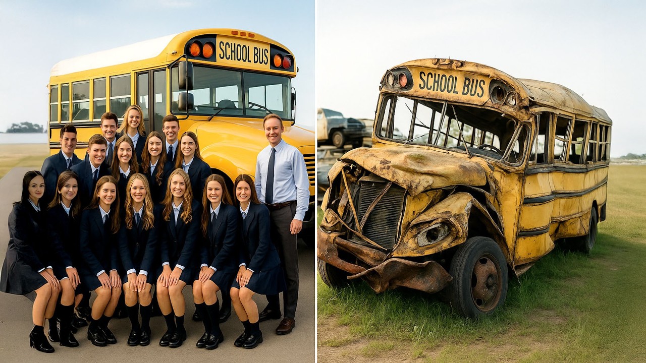 Eine ganze Klasse verschwand spurlos – 6 Jahre später fand man das auf einem Schrottplatz