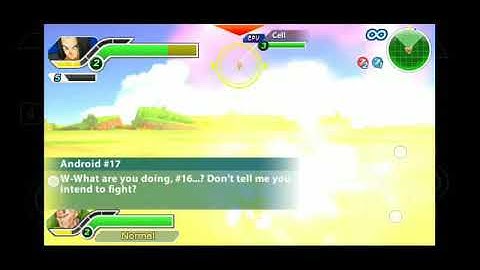 DBZ cell vs android 18 and 16