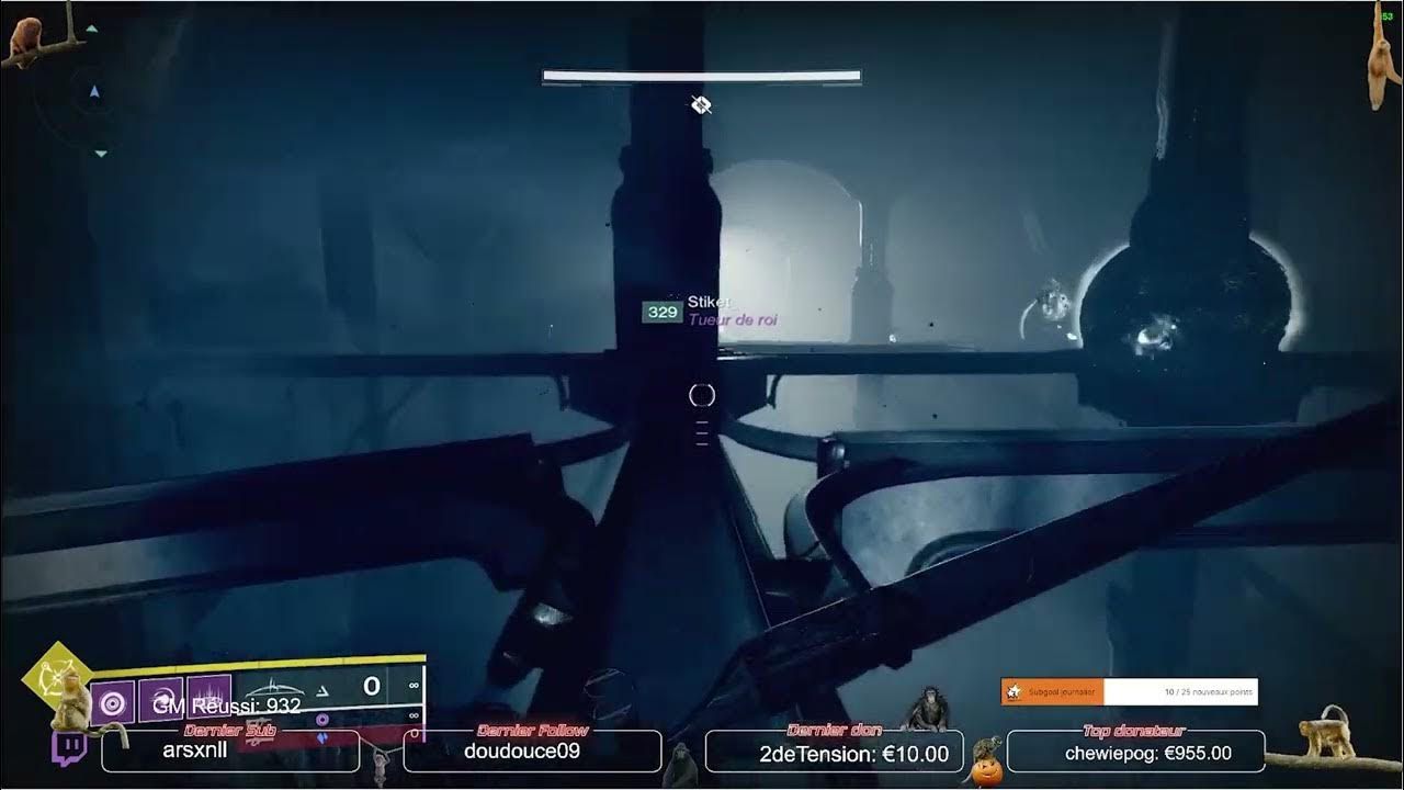 Destiny 2 Donjon "Le Trône Brisé" Quête Exotique Arc Tueur De Souhaits YouTube