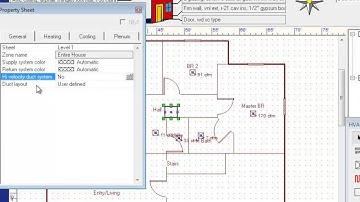 [Wrightsoft] Example Duct Design (Step 4)  Preparing the Draw Screen