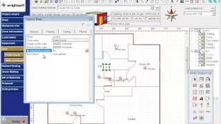 [Wrightsoft] Example Duct Design (Step 4)  Preparing the Draw Screen