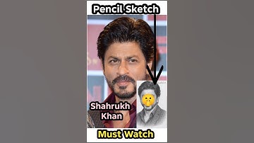 #shahrukh Khan Realistic #sketch #shorts #art #pencildrawing