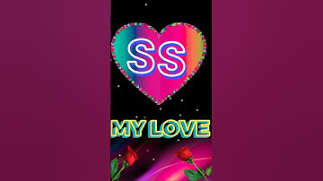 #shorts #SS  letter Name status name♥️||Name art video 😍 ||WhatsApp status #love #couplestatus #art