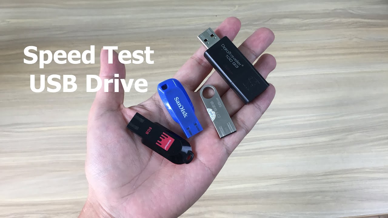 to Speed Test your USB drive YouTube