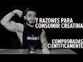 7 Razones por las que la CREATINA  es un suplemento ÚNICO