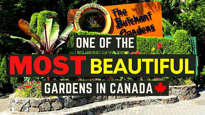 Butchart Gardens - One of THE MOST BEAUTIFUL gardens in CANADA  (2021) [4K]