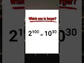 What's Your Answer?🧐 #shorts #math