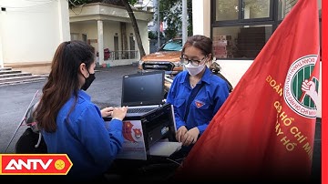 Lưu Động Tạo Điểm Quét Mã QR Giúp Người Dân | Tin Tức 24h | ANTV