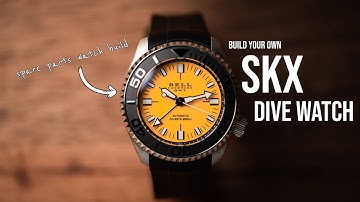 Build your OWN GMT Dive Watch! NH34 Automatic Movement!