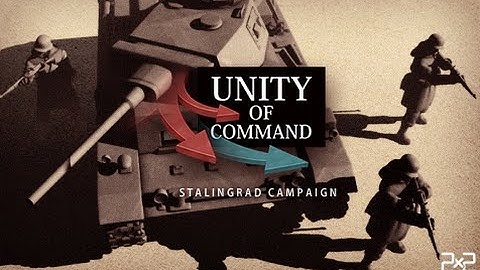 Audie Plays Unity of Command: Black Turn  // Army Group Center In HD