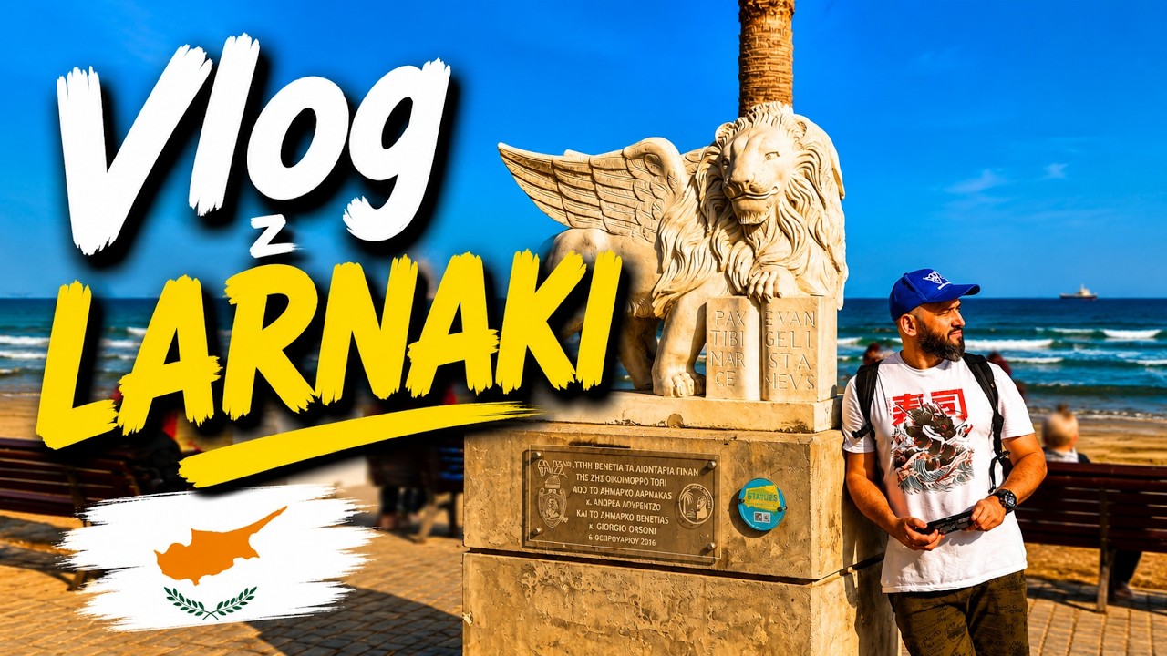 Vlog z Cypru: Larnaka