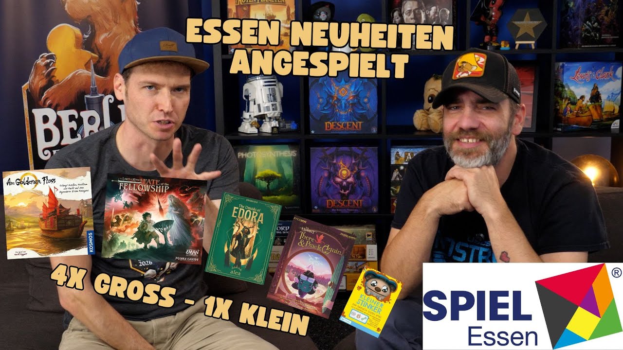 Am Goldenen Fluss, The Druids of Edora, HdR Pandemic, Hin & Zurück, Kleiner Stinker - Folge 8.2