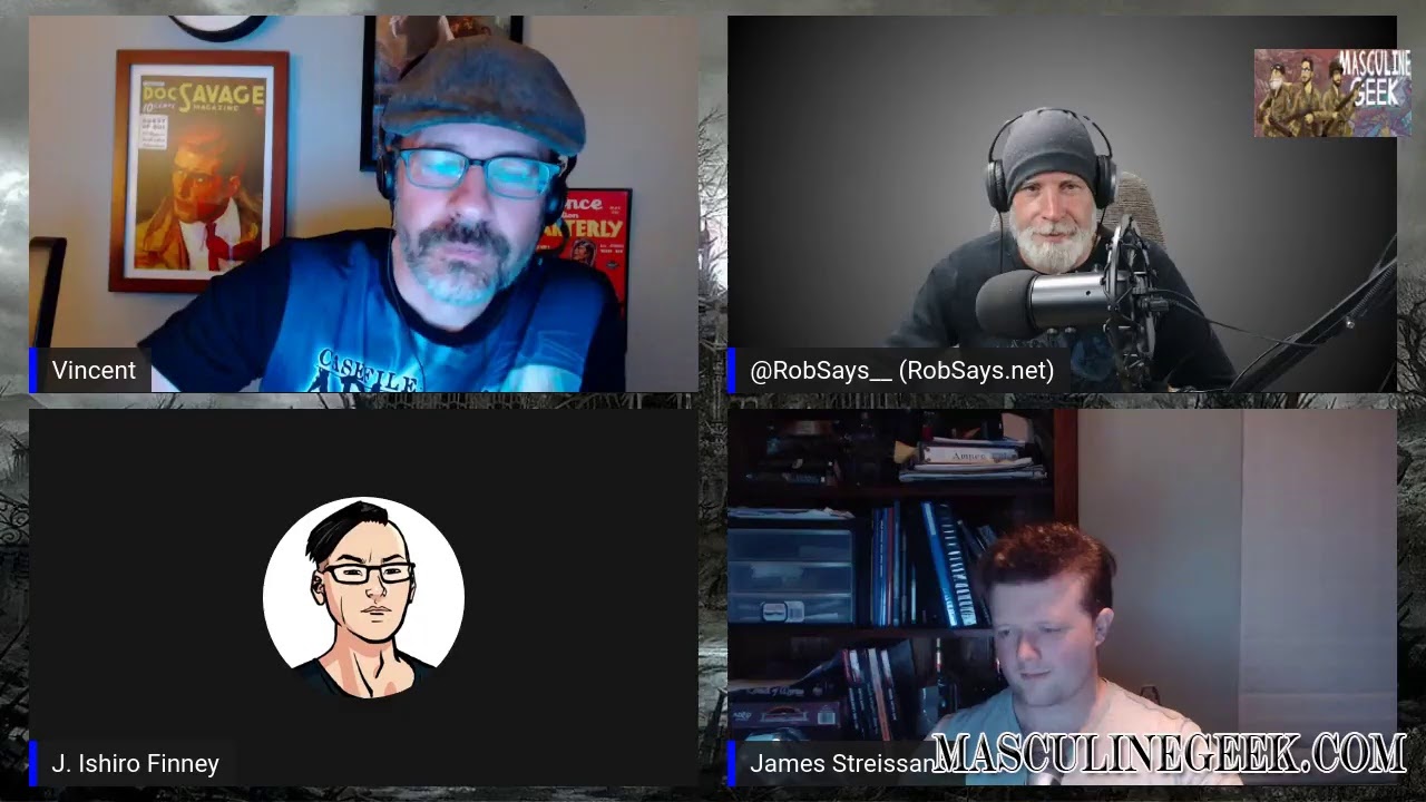 Masculine Geek #88 - Special Guest - J. Ishiro(Ishi)Finney - Graphic Novels, CyberPunk & Tig Biddies