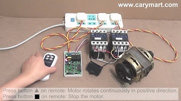 How to Remote Activate High Power Motor to Rotate Forward and Reverse