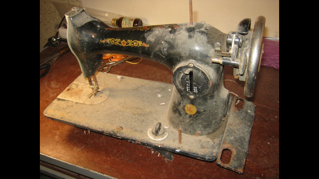 Ремонт швейной машины ПМЗ 2М - YouTube