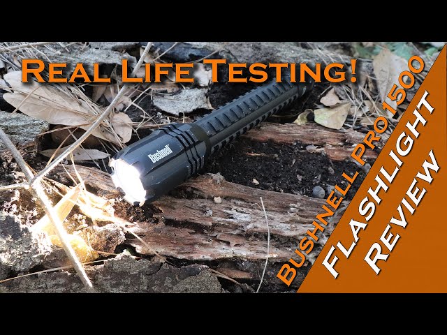 bushnell 1500 pro rechargeable flashlight Bushnell Pro 1500 Lumen Flashlight - Is it good?