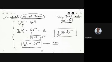 Zero Input and Zero State Response Problems