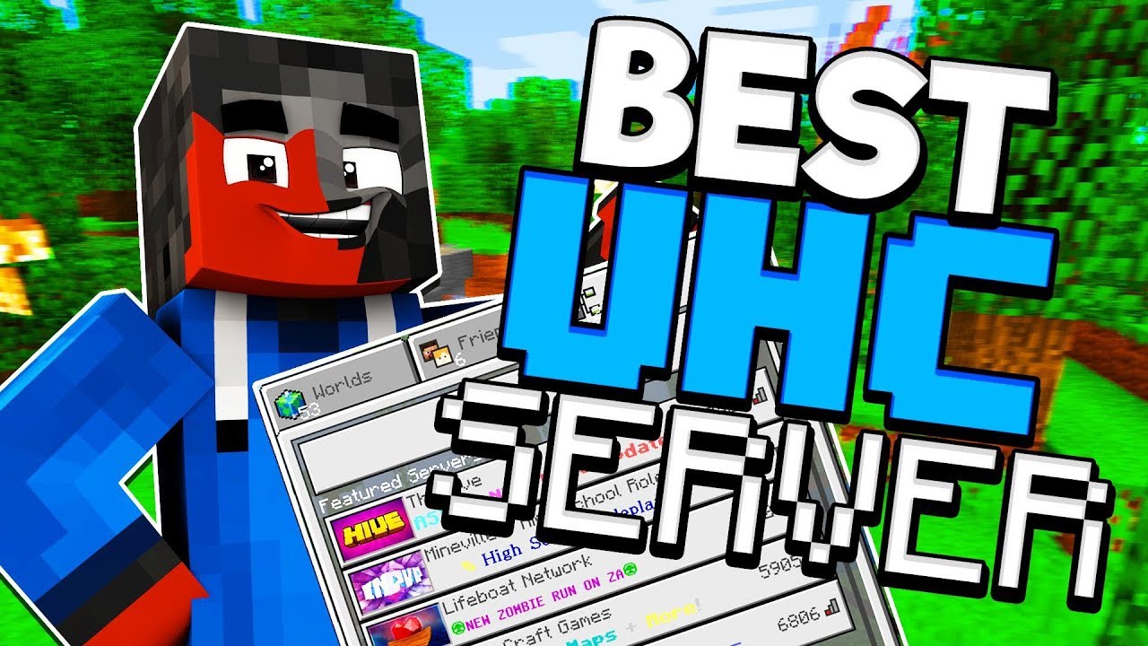 BEST UHC SERVER IN MCPE? - YouTube