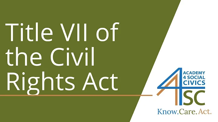 Title VII of the Civil Rights Act of 1964: Who does it really protect? - Women’s Rights in the U...