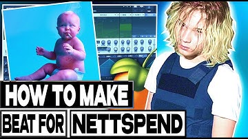 HOW TO MAKE CRAZY BEAT For NETTSPEND | FL studio Tutorial