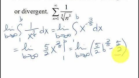 Example 4: Integral test