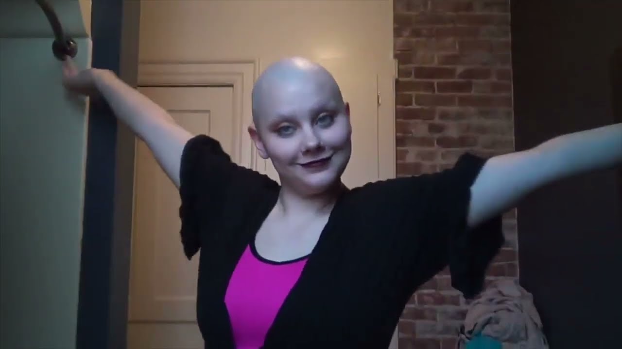 Angelina Q 5: Head and Brow Shave (YT Original)