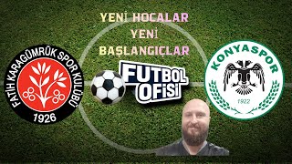 Konyaspor Çağdaş Atanla Çikiş Peşi̇nde.raki̇p Fati̇h Karagümrük