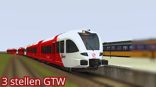 3 Stellen Gtw Afrangeert Naar Het Opstel Terrein