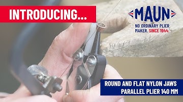 Maun Round And Flat Nylon Jaws Parallel Plier 140 mm