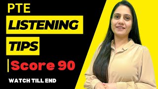 PTE Listening Tips - Score 90 - Best PTE Teacher