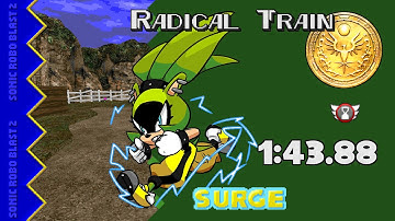 SRB2 v2.2.11 - Radical Train in 1:43.88 (Surge)
