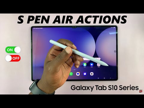 How To Enable / Disable S Pen Air Actions On Samsung Galaxy Tab S10  / S10 Ultra