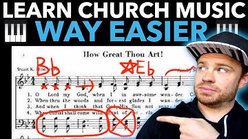 Simple Trick to Learn Church Music WAY Easier on Piano