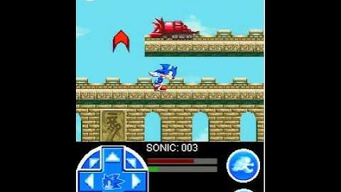 Sonic Unleashed Touch Java Game 240x320