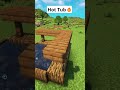 Minecraft Hot Tub🔥 #shorts