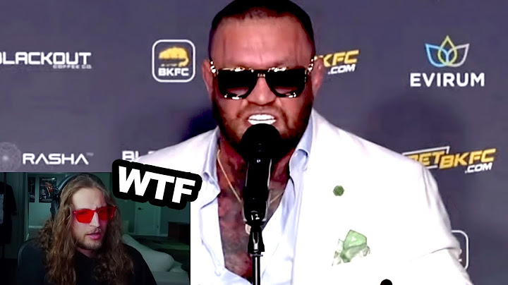 The Conor McGregor Situation is Insane..