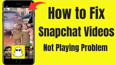 How to fix Snapchat videos not playing 2023-24 | Snapchat videos not playing | 2024