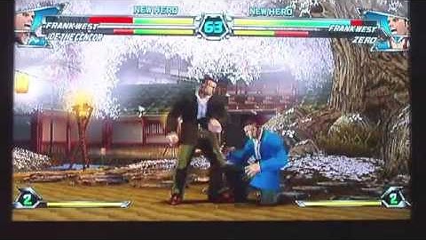 Tatsunoko vs Capcom: Frank West, Zero, Joe the Condor Match 1